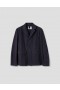Mhl. Blazer met klepzakken indigo | Heren Margaret Howell jassen en mantels