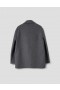  Raw Edge Jacket Charcoal | Heren Margaret Howell Jassen & Mantels