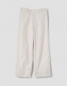  Mhl. Schildersbroek Off White | Heren Margaret Howell Broek
