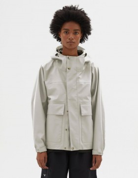  Mizuno Gore-Tex Jacket Light Stone | Dames Margaret Howell Jassen & Mantels