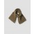  Purl Stitch Sjaal Khaki / Tabak Twist | Dames/Heren Margaret Howell Sjaals