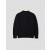  Saddle Crew Dark Navy Twist | Heren Margaret Howell Knitwear