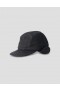  Casquette à rabat noire Mhl. | Chapeaux Margaret Howell pour femmes et hommes