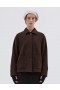  Veste-chemise marron | Vestes et manteaux Margaret Howell pour femmes