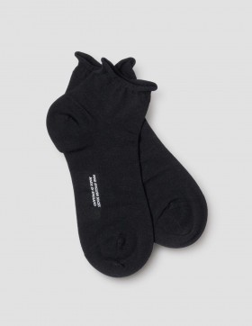  Chaussettes Bobby noires | Chaussettes Margaret Howell pour femmes