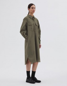 Robe à double poche Bayleaf | Robes Margaret Howell pour femmes