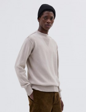 Sweat-shirt en maille Limestone | Vêtements en maille pour hommes Margaret Howell
