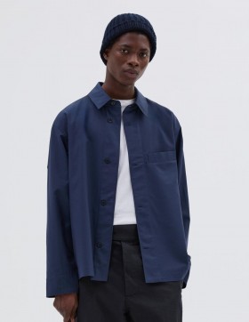  Chemise à poches L/Swelt Petrol | Chemises homme Margaret Howell