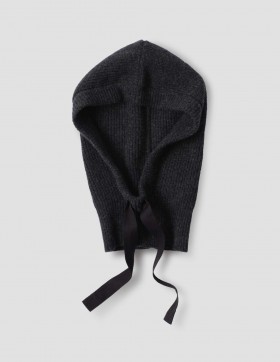  Bonnet tricoté Mhl. Gris anthracite | Bonnets Margaret Howell pour femmes et hommes