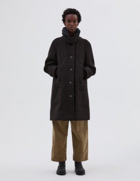  Manteau raglan pour femme, couleur écorce | Vestes et manteaux Margaret Howell pour femme