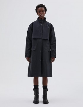  Mhl. Rain Mac Ink | Vestes et manteaux Margaret Howell pour femmes