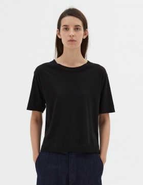  T-shirt noir simple Mhl. | Vêtements de sport Margaret Howell pour femmes