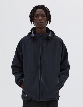  Veste de pluie Mizuno noire | Vêtements de sport pour hommes Margaret Howell