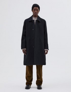  Manteau raglan Midnight | Vestes et manteaux Margaret Howell pour hommes