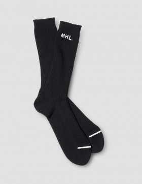  Mhl. Sportsocke Schwarz | Herrensocken von Margaret Howell