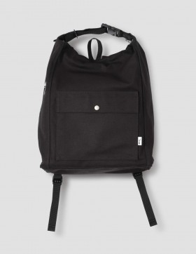  Mhl. Zwei-Wege-Rucksack Schwarz | Damen-/Herren-Taschen von Margaret Howell